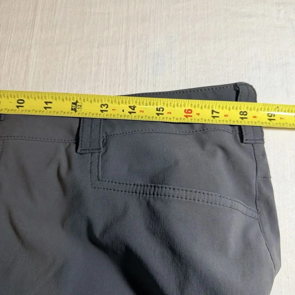 Eddie Bauer Women's Size 16 Gray Sightscape Horizon Convertible Roll Up Pants